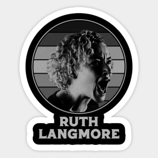 retro Ruth Langmore Sticker